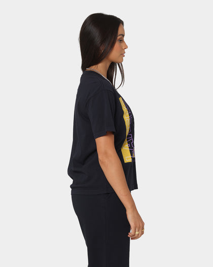 Mitchell & Ness Women's Los Angeles Lakers Vintage '91 Finals T-Shirt Faded Black