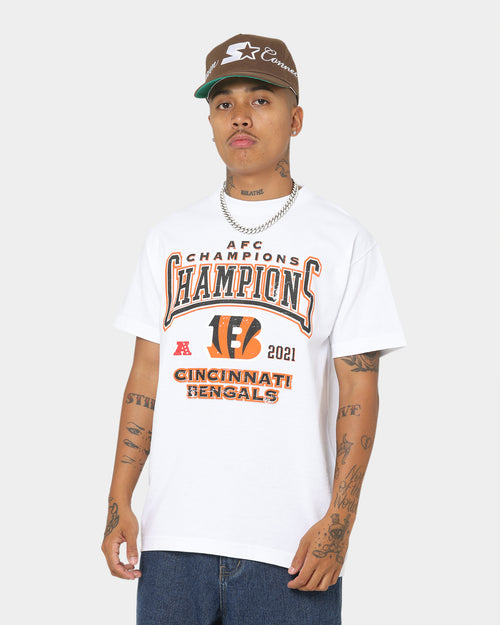 Majestic Athletic Cincinnati Bengals Super Bowl NFL Conference Champs T-Shirt White