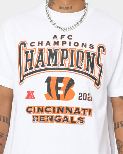 Majestic Athletic Cincinnati Bengals Super Bowl NFL Conference Champs T-Shirt White