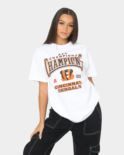 Majestic Athletic Cincinnati Bengals Super Bowl NFL Conference Champs T-Shirt White