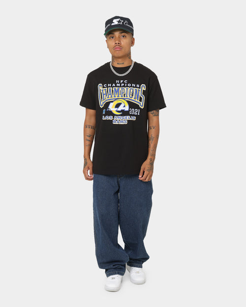 Majestic Athletic Los Angeles Rams Super Bowl NFL Conference Champs T-Shirt Black