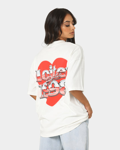 Loiter Love Below T-Shirt Off White
