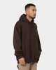 Goat Crew Fire Rose Hoodie Brown