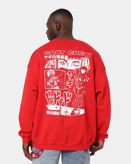 Goat Crew Niseko Crewneck Red
