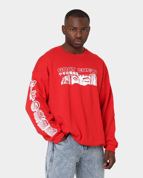 Goat Crew Niseko Crewneck Red