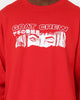 Goat Crew Niseko Crewneck Red