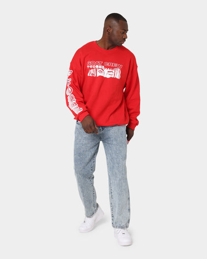 Goat Crew Niseko Crewneck Red