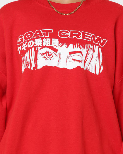Goat Crew Niseko Crewneck Red
