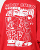 Goat Crew Niseko Crewneck Red