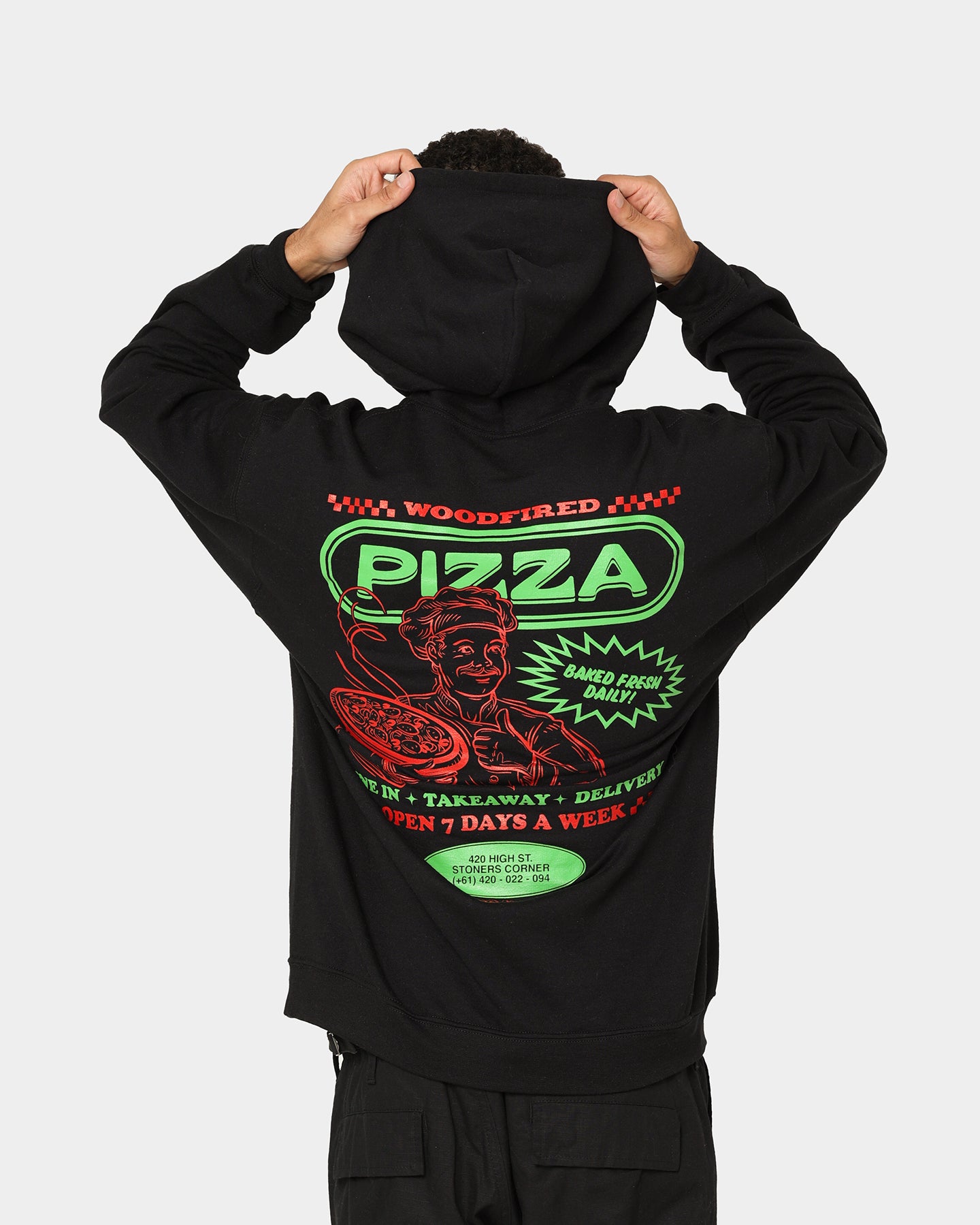 PIZZA Lab Logo HOODIE XL ピザオブデス PIZZA Lab Logo HOODIE PIZZA