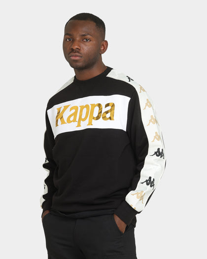 Kappa 222 Banda 10 Delfin Crewneck Black/Grey Vapo