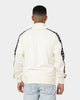 Kappa 222 Banda Anniston Slim Jacket White Cream/Brown