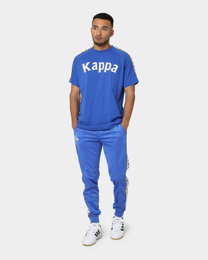 Kappa 222 Banda Balima T-Shirt Blue Royal/Beige