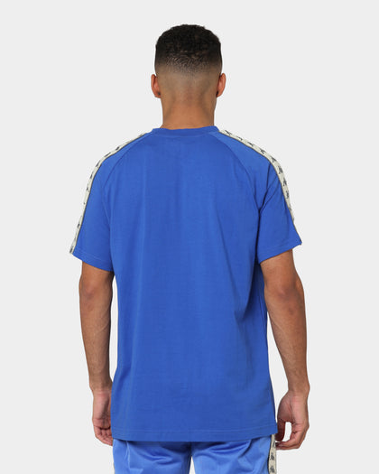 Kappa 222 Banda Balima T-Shirt Blue Royal/Beige