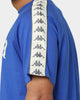 Kappa 222 Banda Balima T-Shirt Blue Royal/Beige