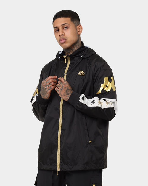 Kappa 222 Banda Dinos Jacket Black/Grey Vapor
