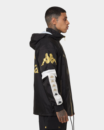 Kappa 222 Banda Dinos Jacket Black/Grey Vapor