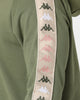 Kappa 222 Banda Hurtado 4 Hoodie Green Loden/Beige