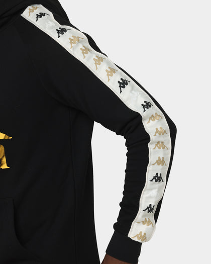 Kappa 222 Banda Hurtadof Hoodie Black/Grey Vapo
