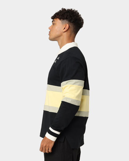 Kappa Authentic Damit Black/Yellow/White