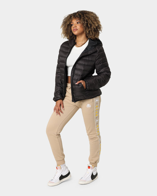 Kappa Logo Astro Puffer Jacket Black