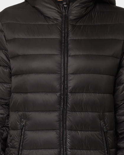 Kappa Logo Astro Puffer Jacket Black