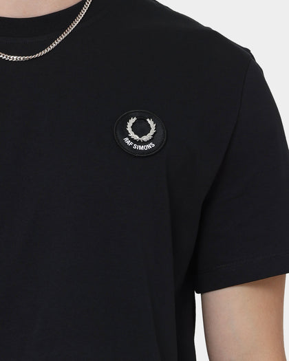 Fred Perry X Raf Simons Laurel Wreath Detail T-Shirt Black