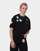 Fred Perry X Raf Simons Oversized Patched T-Shirt Black