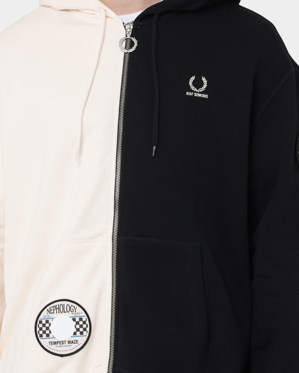 Fred Perry X Raf Simons Patched Jacket Black