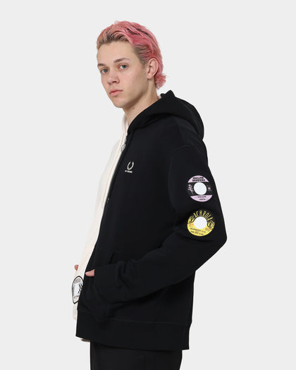 Fred Perry X Raf Simons Patched Jacket Black