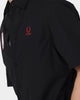 Fred Perry X Raf Simons Patched Shirt Black