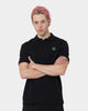 Fred Perry X Raf Simons Slim Fit Polo Shirt Black
