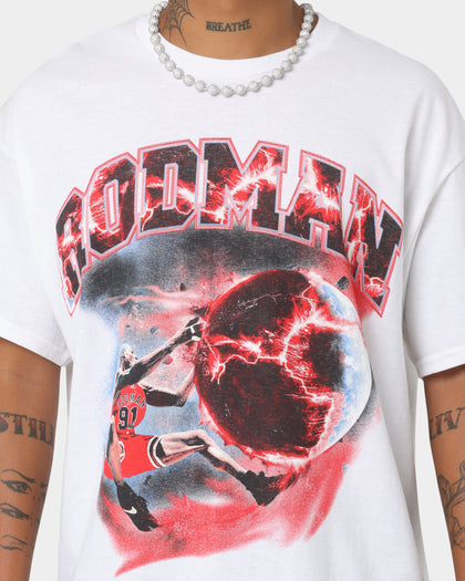 Rodman Brand Planet Dunk T-Shirt White