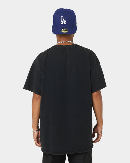 Rodman Brand The Worm Brain Vintage T-Shirt Black Wash