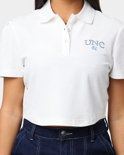 National Collegiate Athletic Association Women's UNC Tennis Polo Shirt White