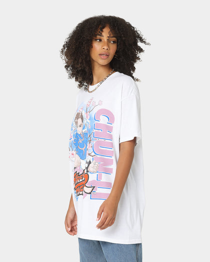 Goat Crew X Street Fighter Chun Li T-Shirt White