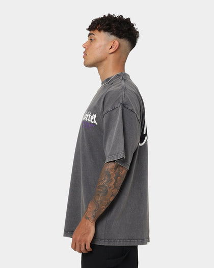 Loiter Retrograde Vintage T-Shirt Charcoal