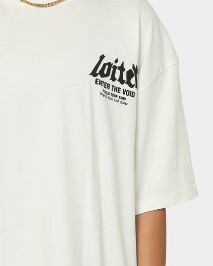 Loiter Retrograde T-Shirt Off White