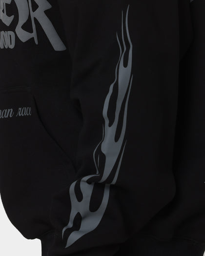 Loiter Void Multi Logo Hoodie Black/Charcoal