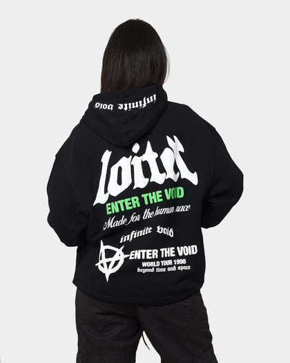 Loiter Void Multi Logo Hoodie Black/Multi