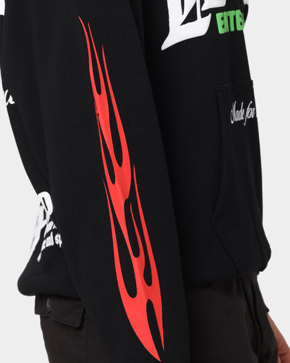 Loiter Void Multi Logo Hoodie Black/Multi