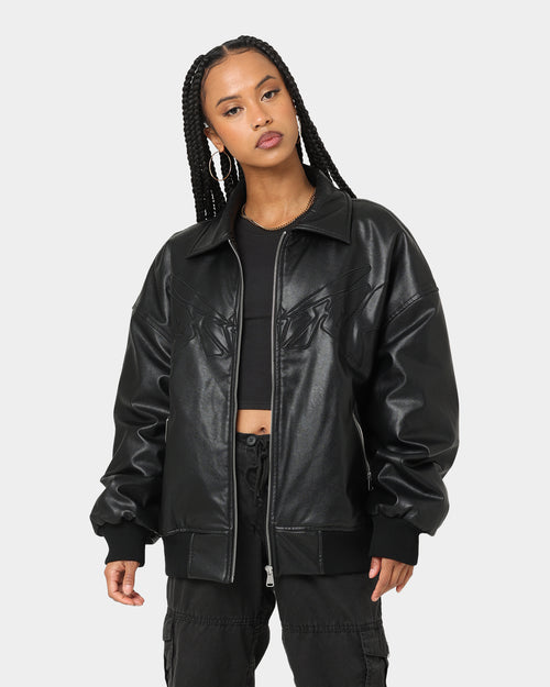 Loiter Cyber Bomber Jacket Black