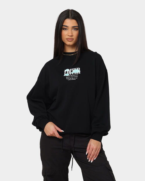Loiter Cloudland Crewneck Black