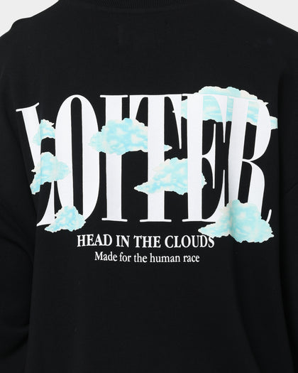 Loiter Cloudland Crewneck Black