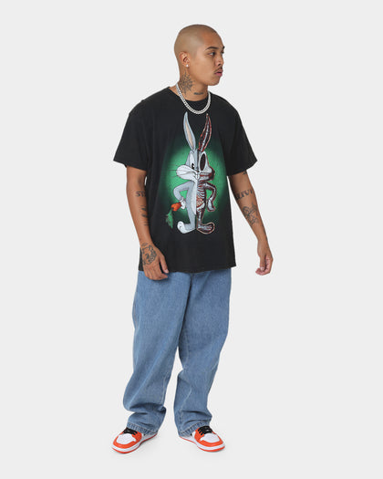 Goat Crew X Looney Tunes Bugs Bunny Vintage T-Shirt Black Wash