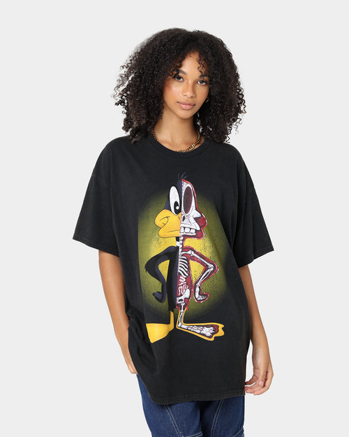 Goat Crew X Looney Tunes Daffy Vintage T-Shirt Black Wash