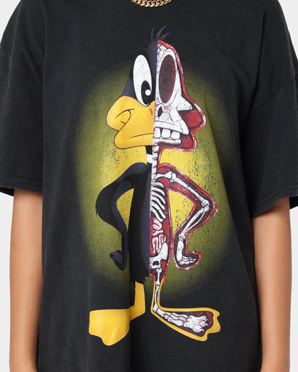 Goat Crew X Looney Tunes Daffy Vintage T-Shirt Black Wash