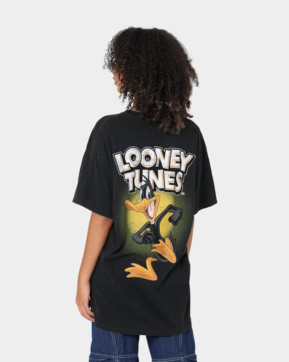 Goat Crew X Looney Tunes Daffy Vintage T-Shirt Black Wash