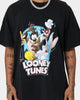 Goat Crew X Looney Tunes Group Vintage T-Shirt Black Wash