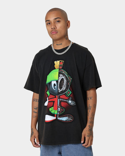Goat Crew X Looney Tunes Marvin Vintage T-Shirt Black Wash